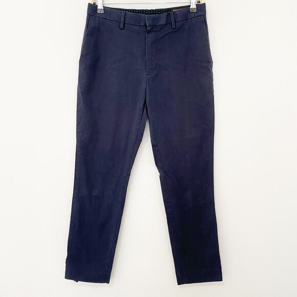 Banana Republic Men's Dark Blue Slim Fit Dress Pants Size 30 Waist - Picture 1 of 4